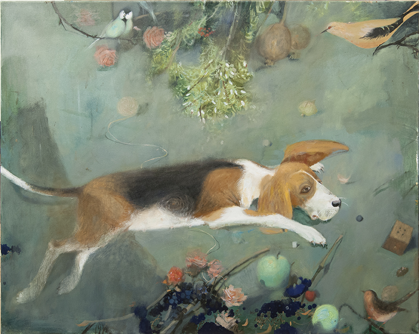 «Собака». Полотно, олія